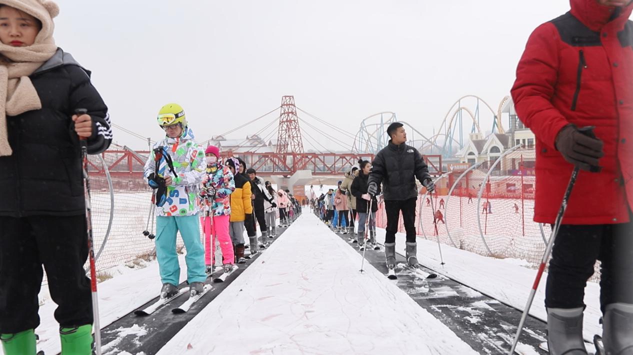 热高乐园冰雪大世界雪化了没,热高乐园冰雪大世界滑雪区