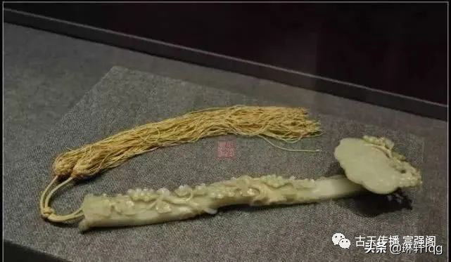 清代玉如意顶级玉器,故宫玉如意祥云