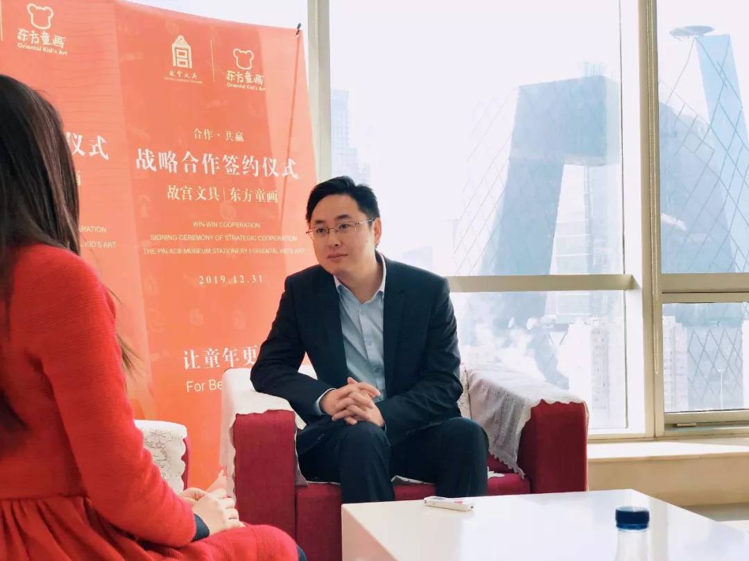 人民日报专访东方童画董事长过亮:让民族瑰宝和文化传承走进美育