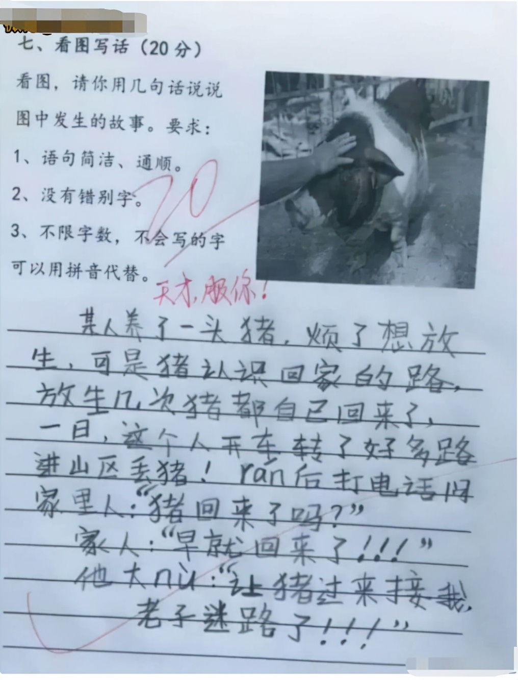 爬山回来手指头长毛什么梗,爬山回来手指头长了几根毛