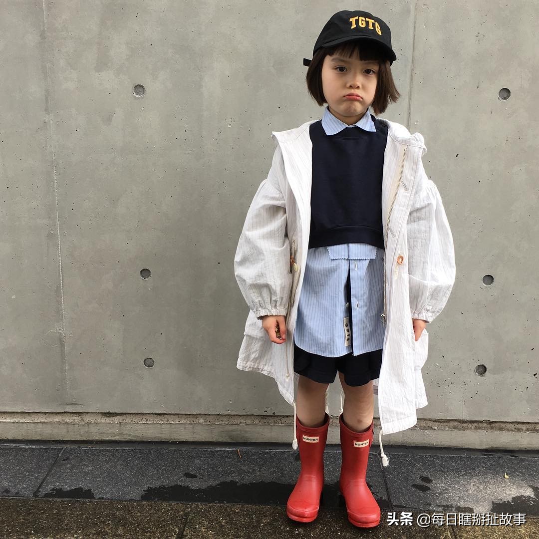 日系的童话少女,童装的盐系,大地色系的时尚打开方式