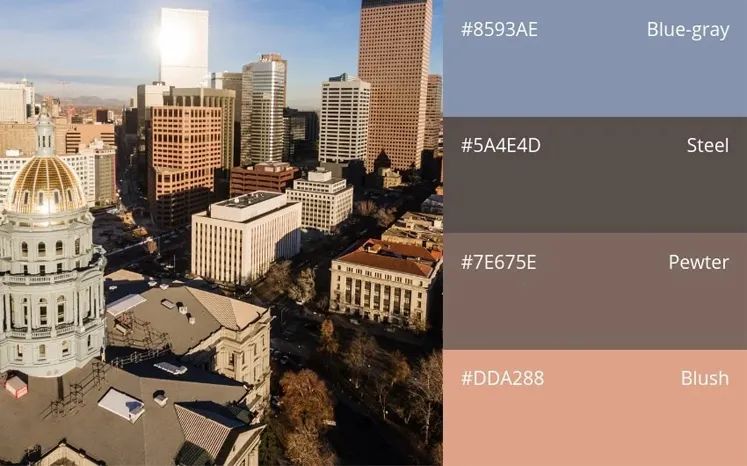 100种颜色组合及如何应用（三、旅行篇）