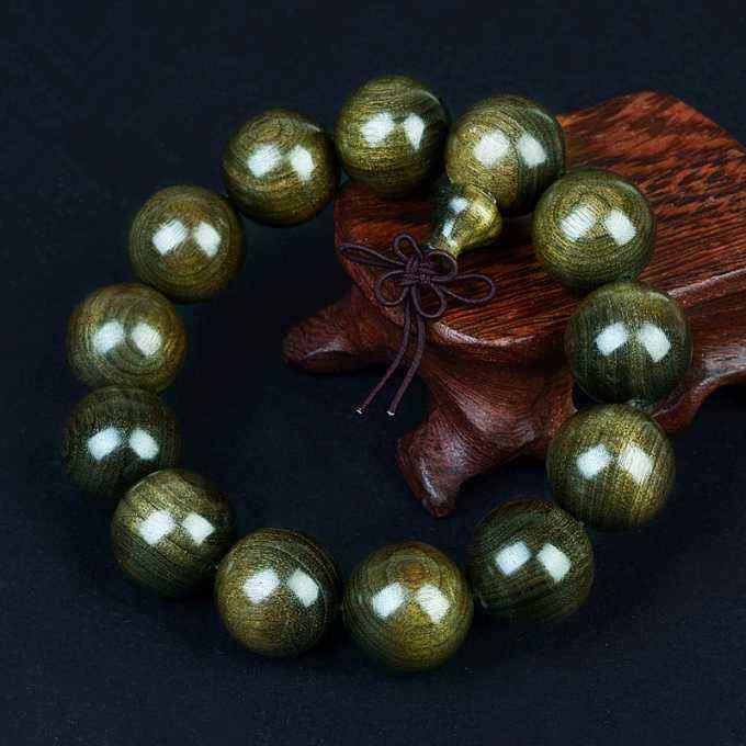 不怕水的文玩木质手串,有什么木质不怕汗文玩手串