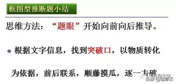 初中化学推断题常考的物质用途,初中化学物质的鉴别和推断