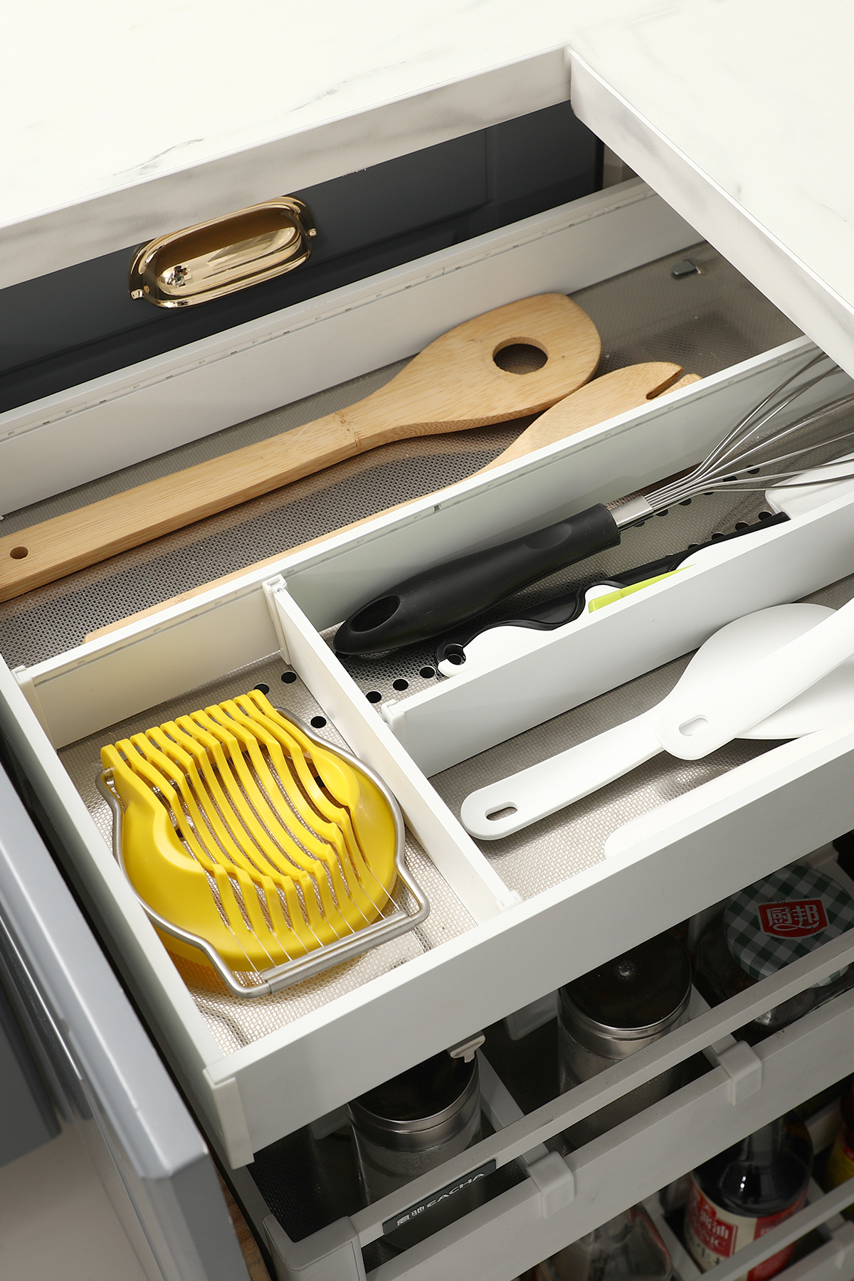 小厨房收纳橱柜,厨房收纳好物推荐拉篮