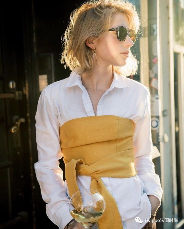 法国小众洋气衬衫,法式轻奢名媛风衬衫
