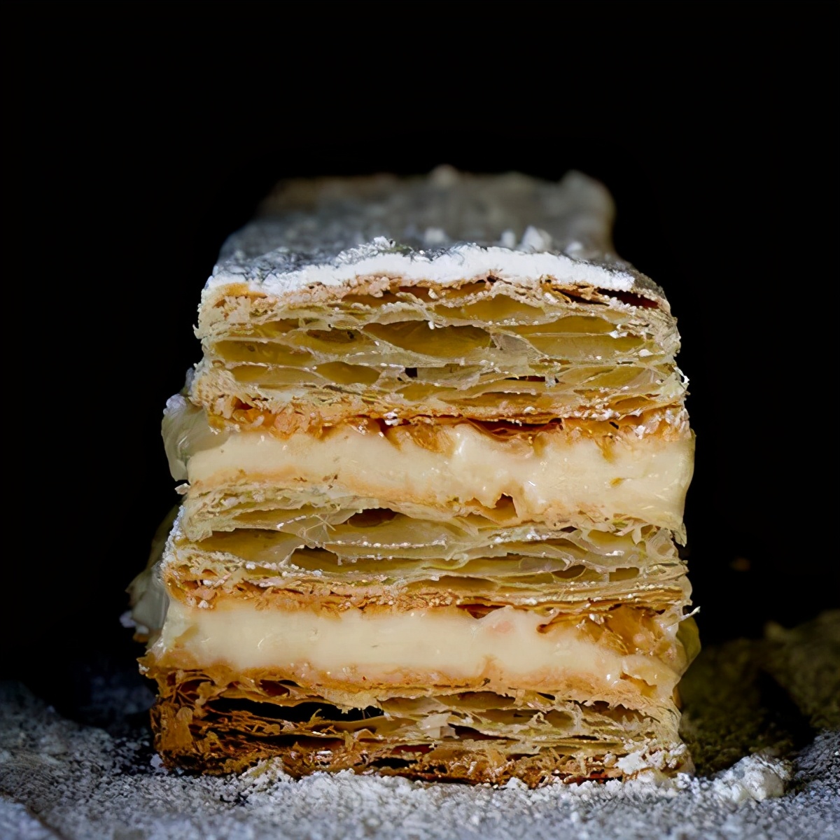 超大的千层饼真的非常厚,千层饼真的有千层吗