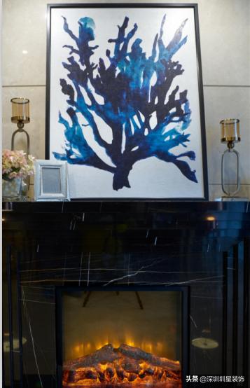 金地天逸轻奢装修,平潭金地天逸117户型装修