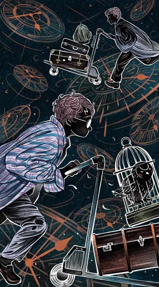 她画的这套《神秘博士》中国风系列，“美哭了”万千网友