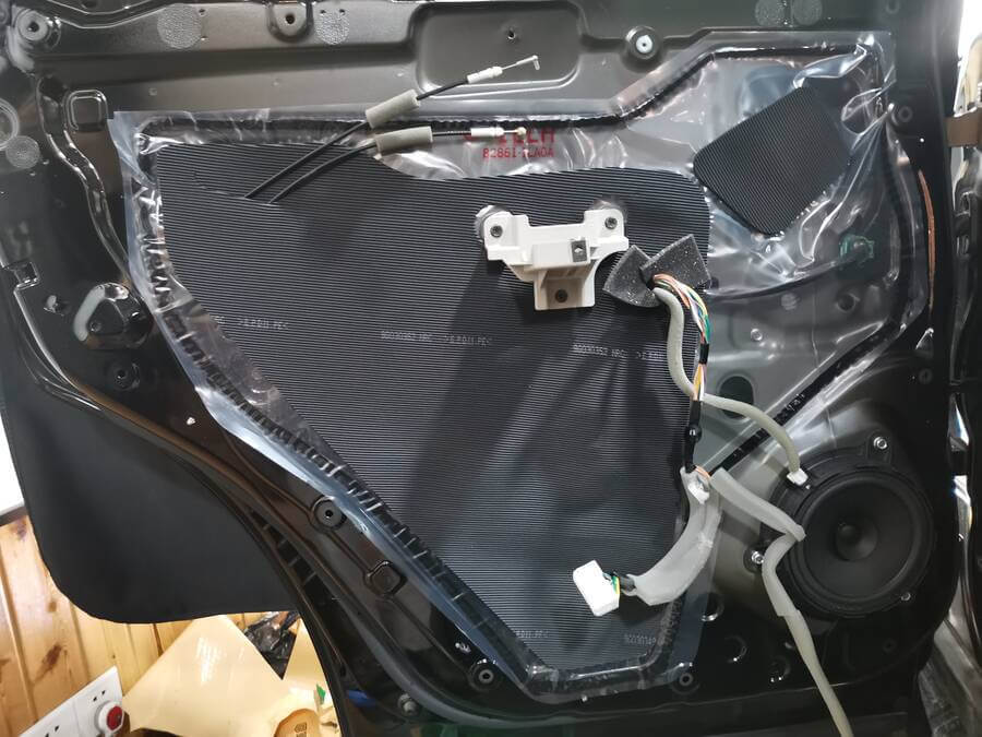 日产途乐汽车隔音要多少钱,23款途乐改装全车内饰隔音过程