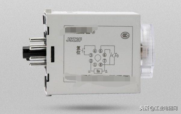 电气时间继电器的讲解及接线应用,电工基础知识时间继电器接线图