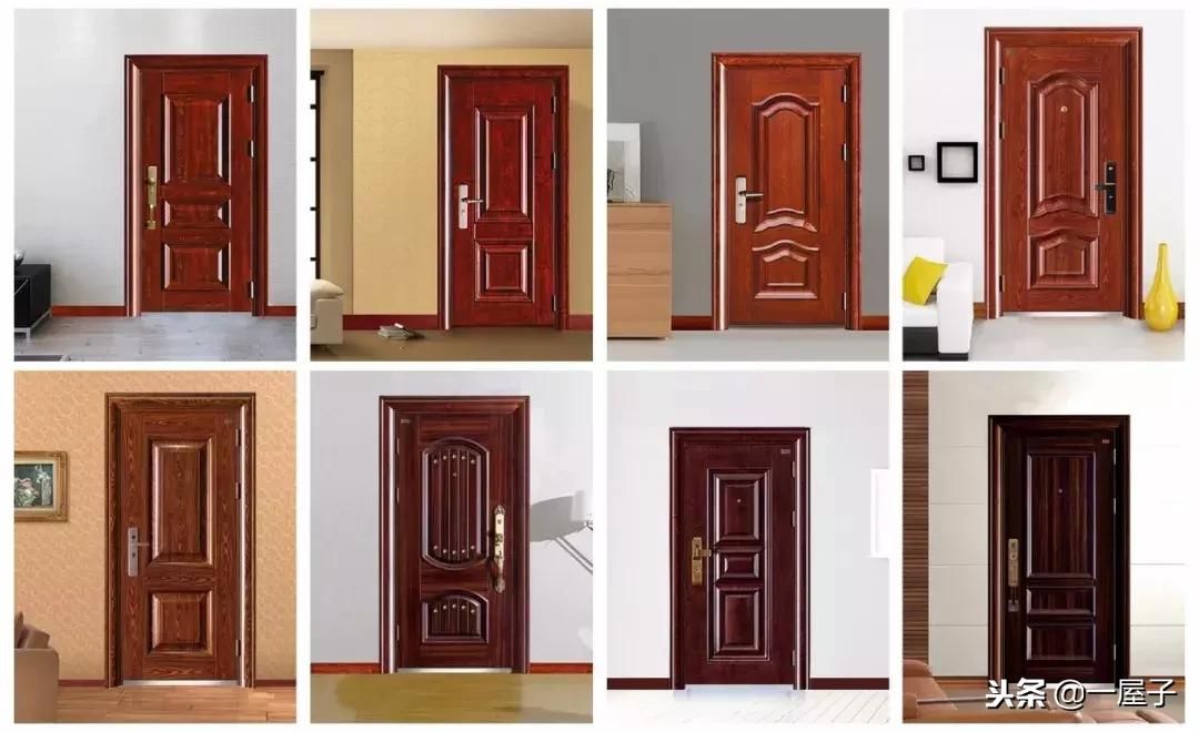 家里防盗门翻新喷漆改色方法,防盗门改色效果图大全