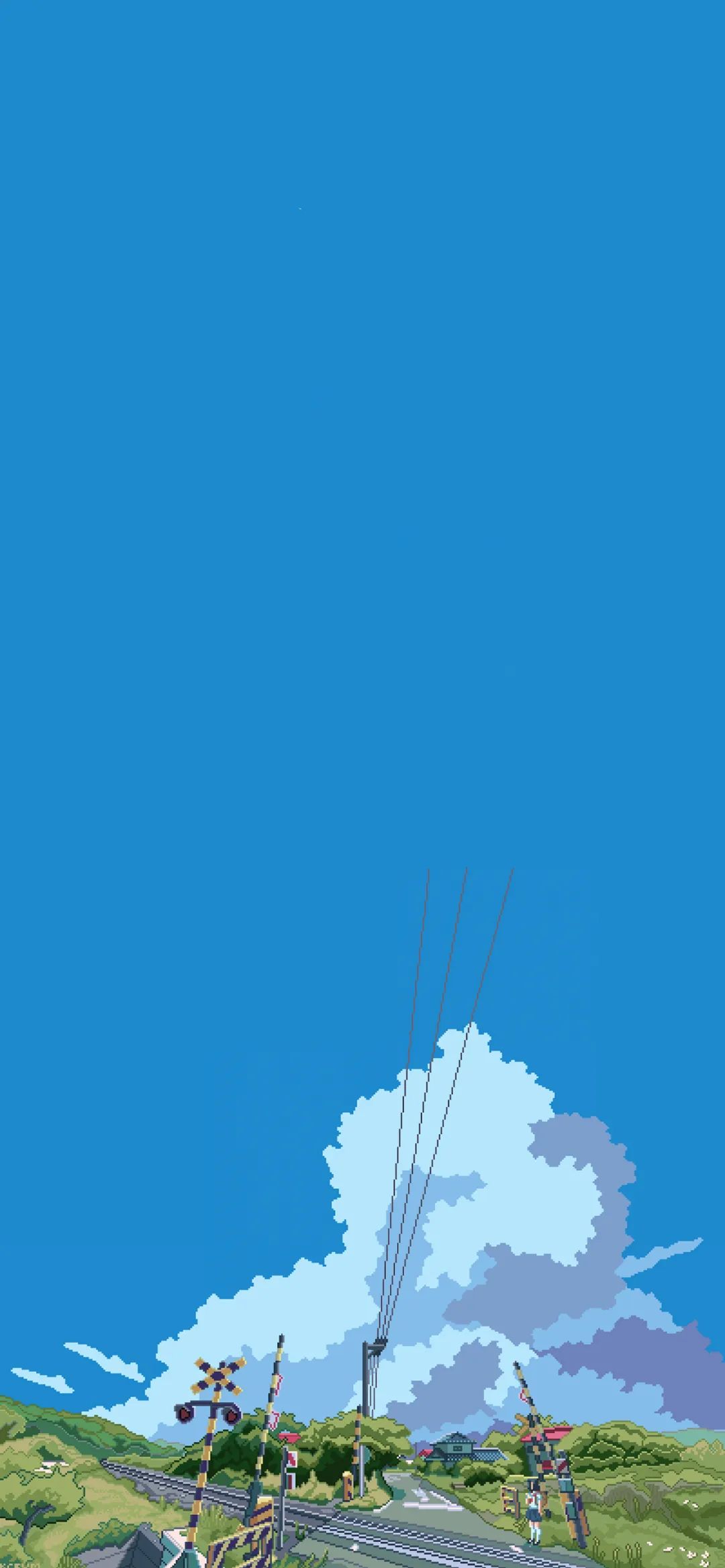 壁纸插画像素风,壁纸推荐像素风和插画风