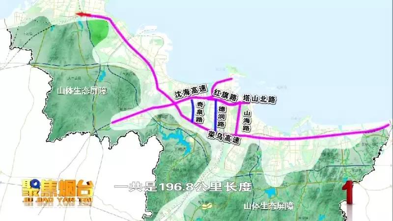 烟台三环拓宽,烟台规划196.8公里快速路网