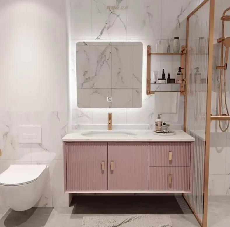 卫生间装修不能错过的浴室柜,小的卫生间如何选浴室柜