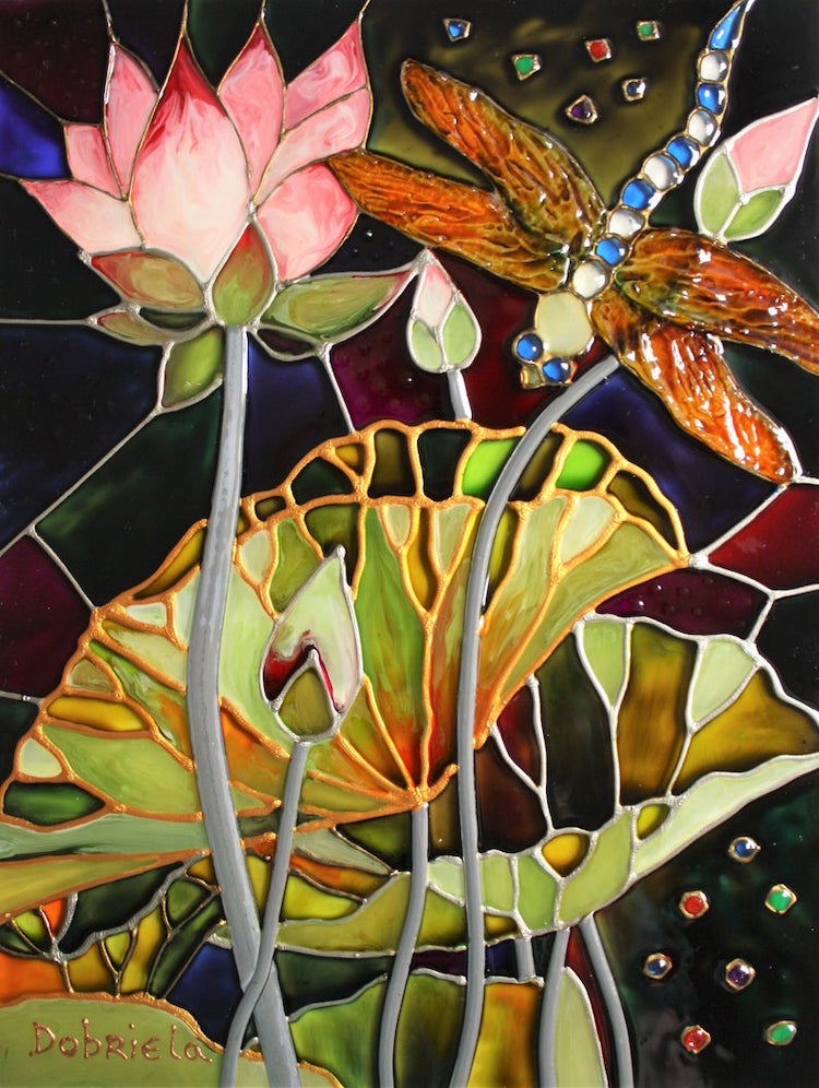 玻璃艺术家代表作品及作品风格,艺术家玻璃艺术品制作