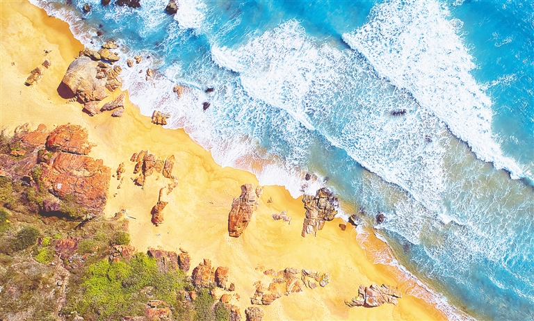 海南岛最神秘海滩,海南珍珠海岸