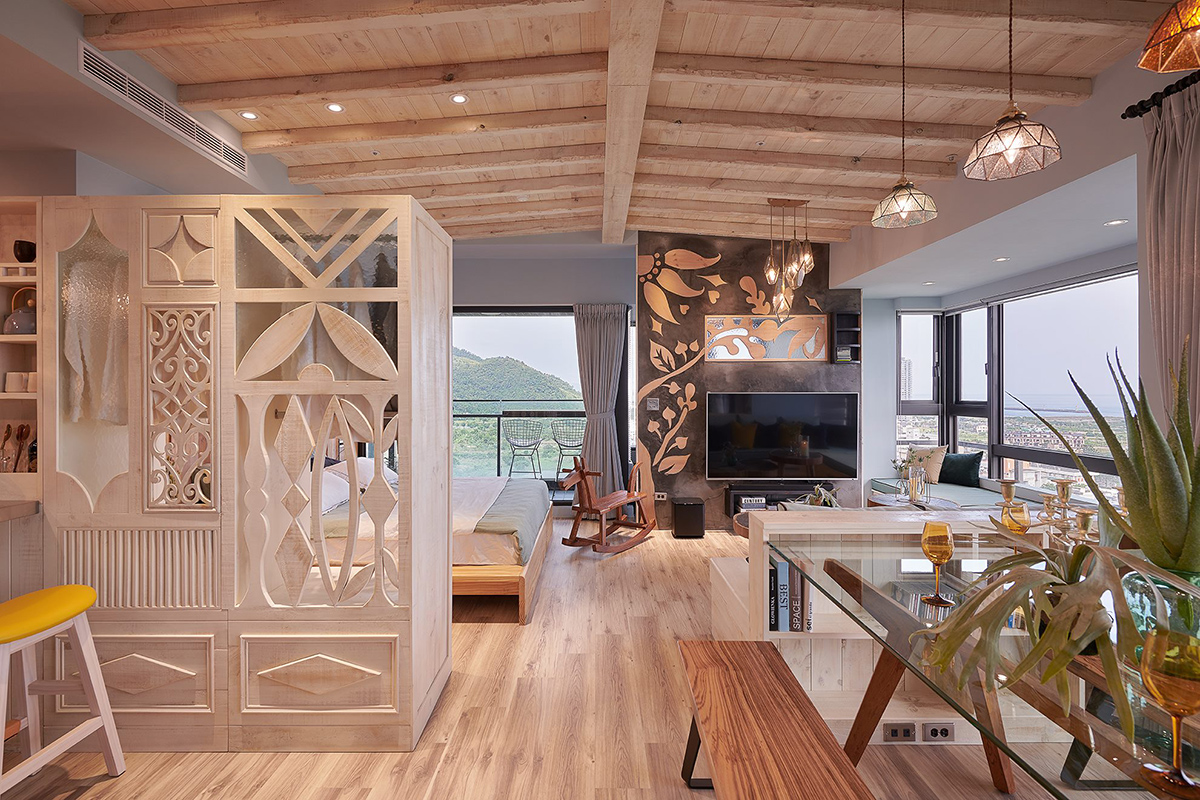 面朝大海极简风格装修,面朝大海春暖花开装饰油画