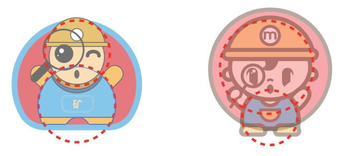 开心健康logo设计,开心字logo设计