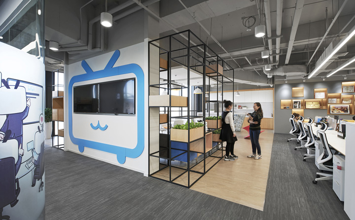 二次元之家视频网站B站上海与北京办公设计欣赏