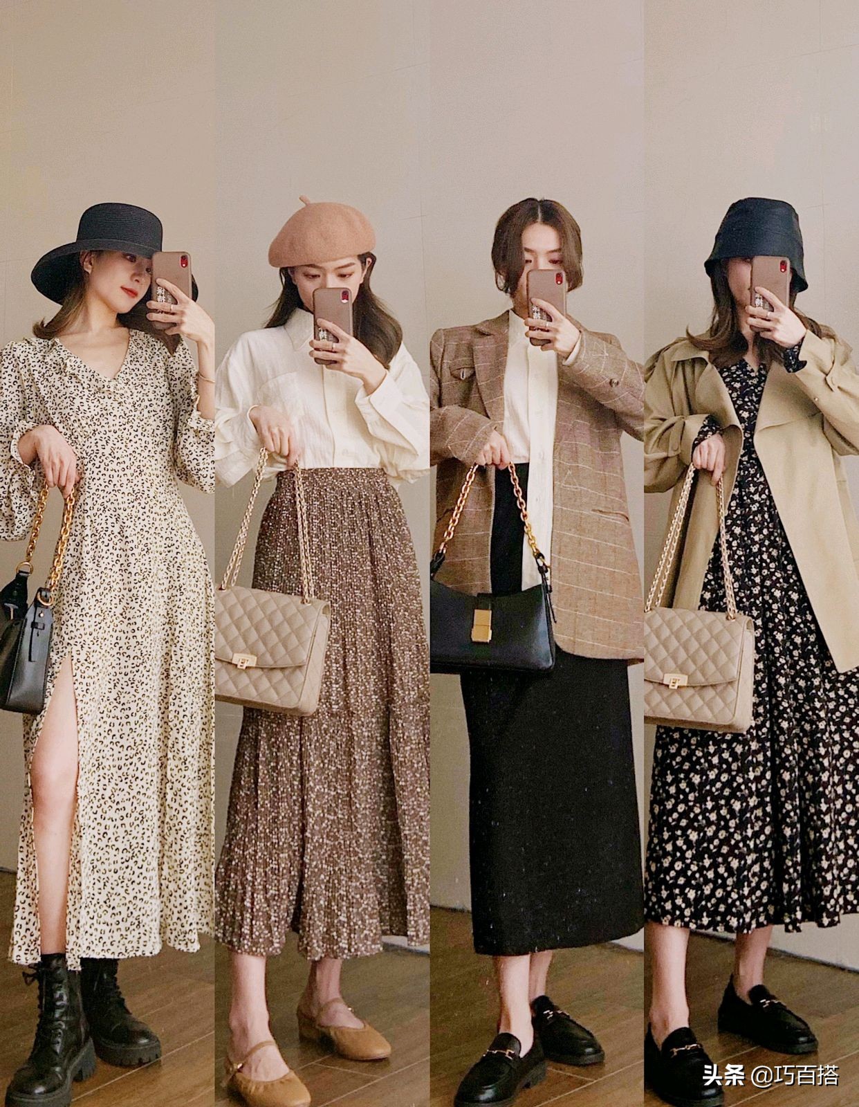 31套温柔风春季穿搭示范,36套初秋穿搭温柔气质风