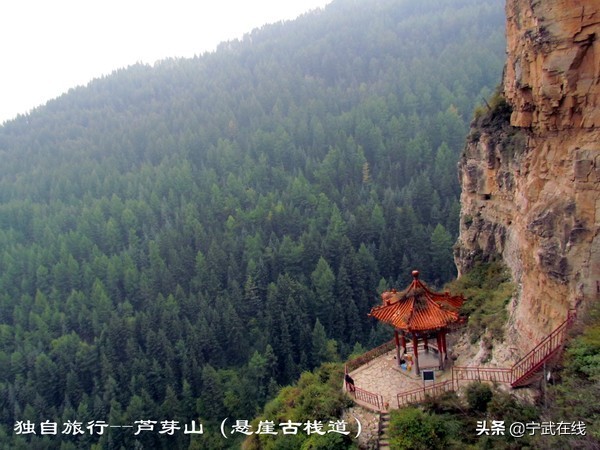 宁武芦芽山悬崖栈道,太原出发芦芽山马仑草原自驾路线