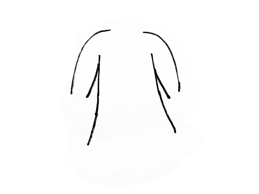 简笔画衣服教程幼儿园,衣服简单亲子简笔画