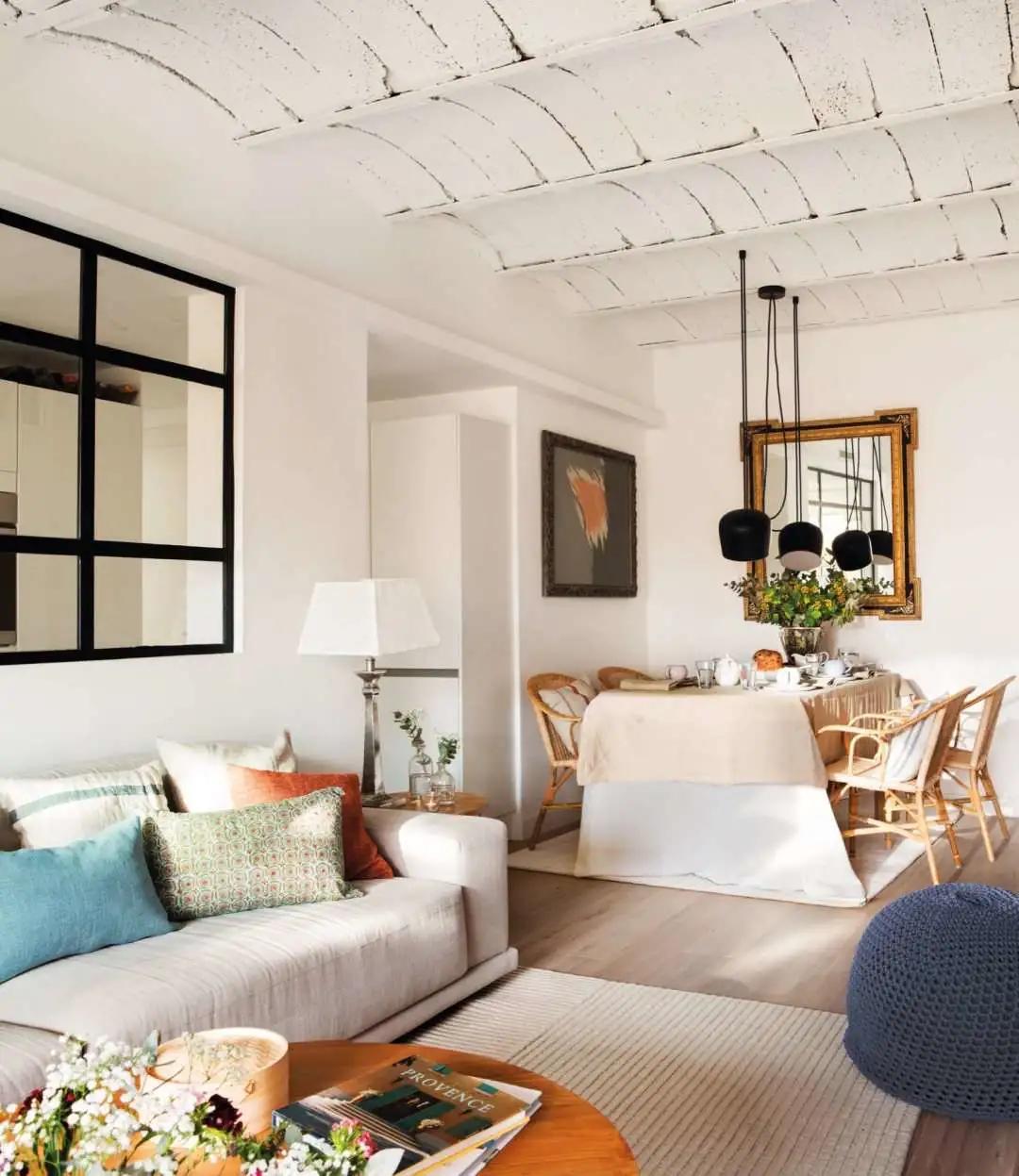 小户型装修效果图客餐厅共用,小户型房子怎么装修客餐厅