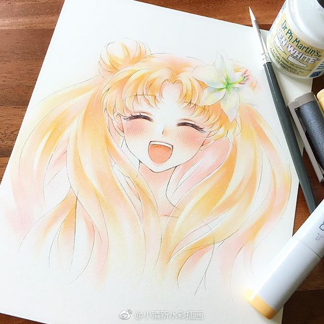 画画人物手绘马克笔,马克笔手绘漫画人物火影