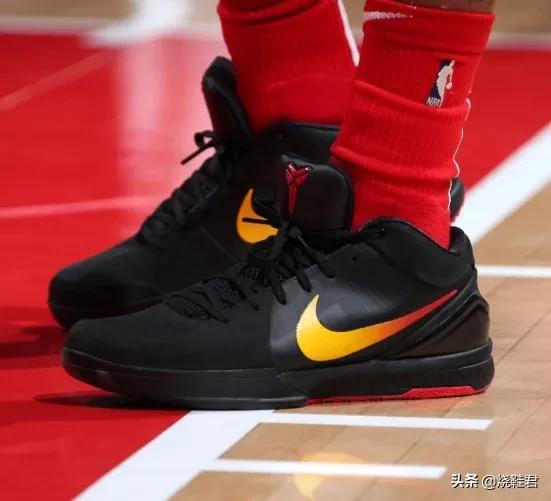 开拓者格兰特上脚,球星上脚球鞋aj36日落