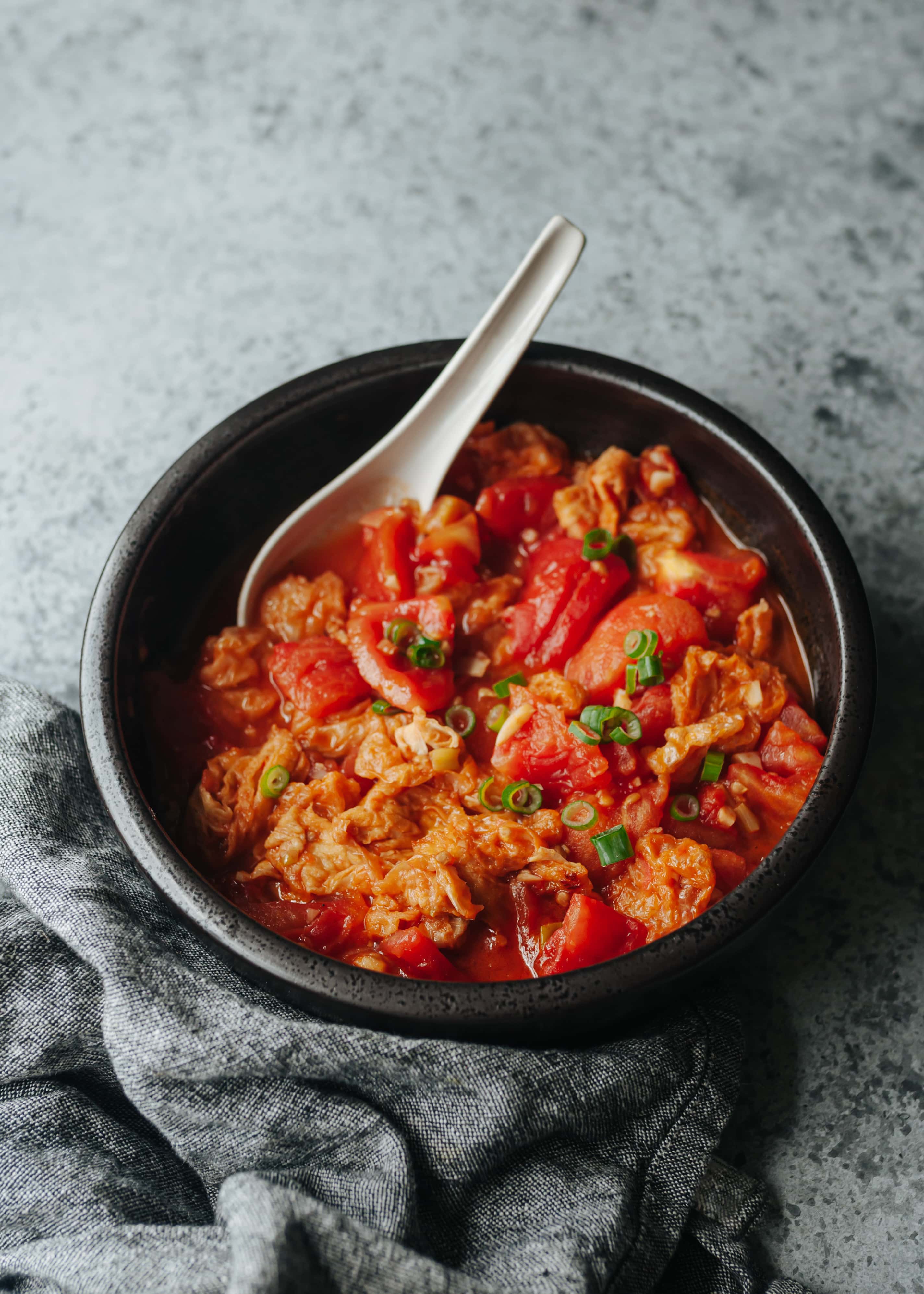 番茄鸡蛋腐竹汤的做法,腐竹番茄炒鸡蛋的做法