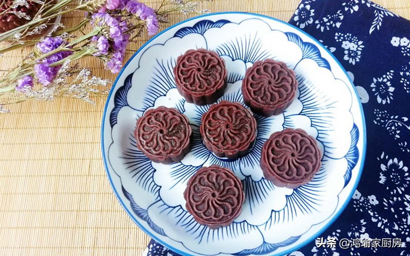 马蹄红豆糕低糖,老式东北无油红豆糕做法