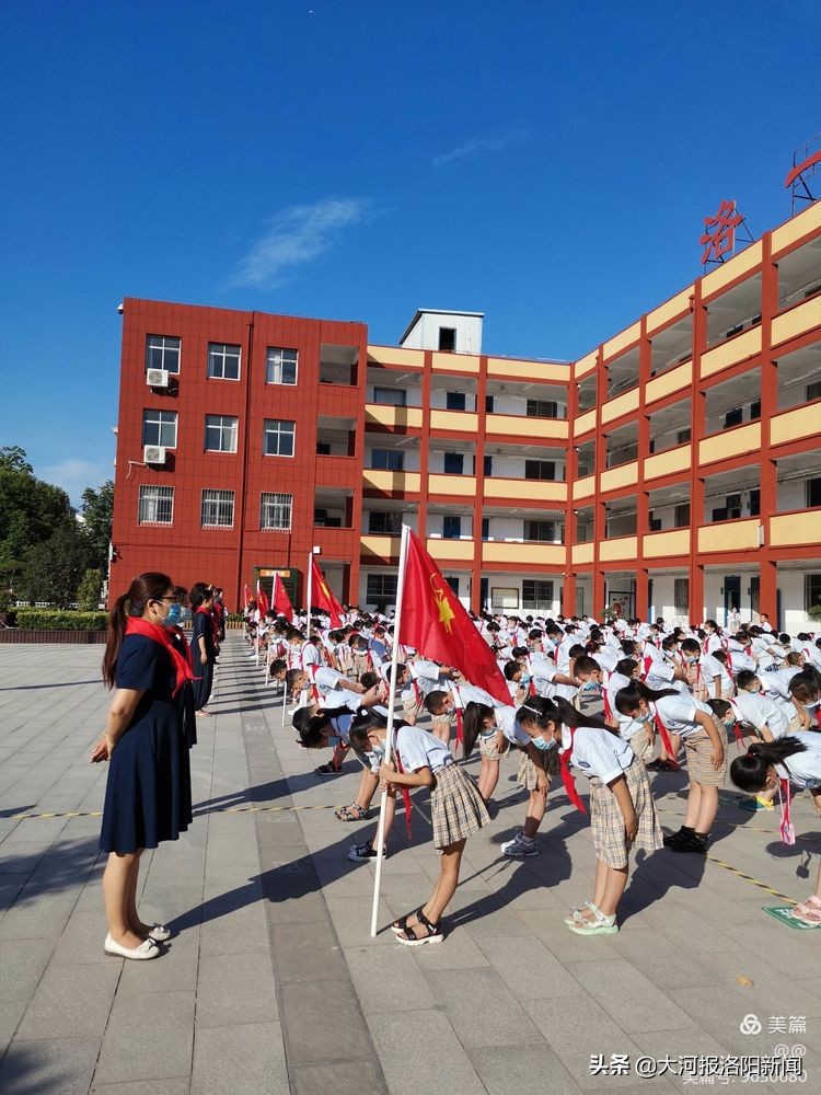 2019年洛一高附小,洛一高附小的开学典礼