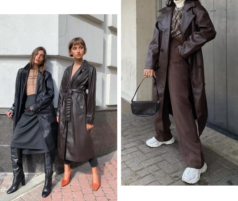 风衣10套穿搭,永不过时的风衣搭配图