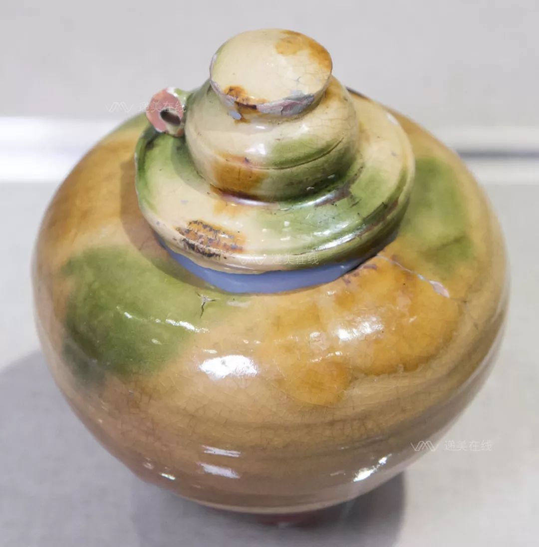 唐代邛崃窑三彩瓷器,唐代邛崃窑三彩精品瓷器