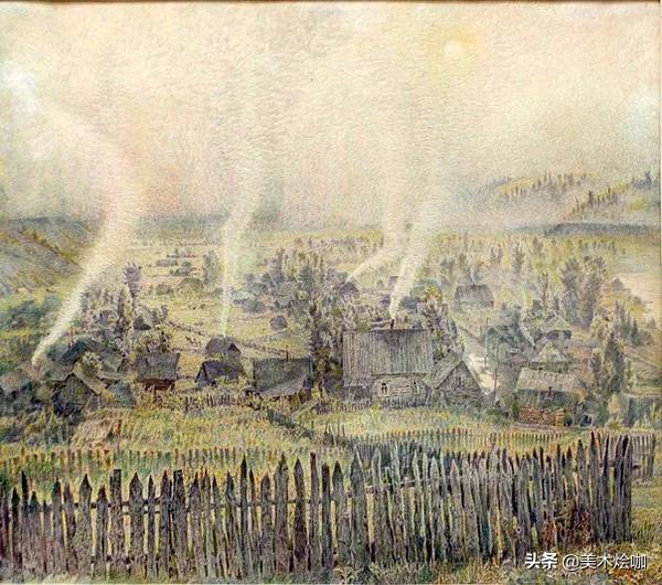 德国风景素描大全,东欧风景素描