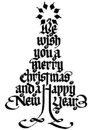 圣诞快乐的英文happychristmas,圣诞快乐可以写happy吗