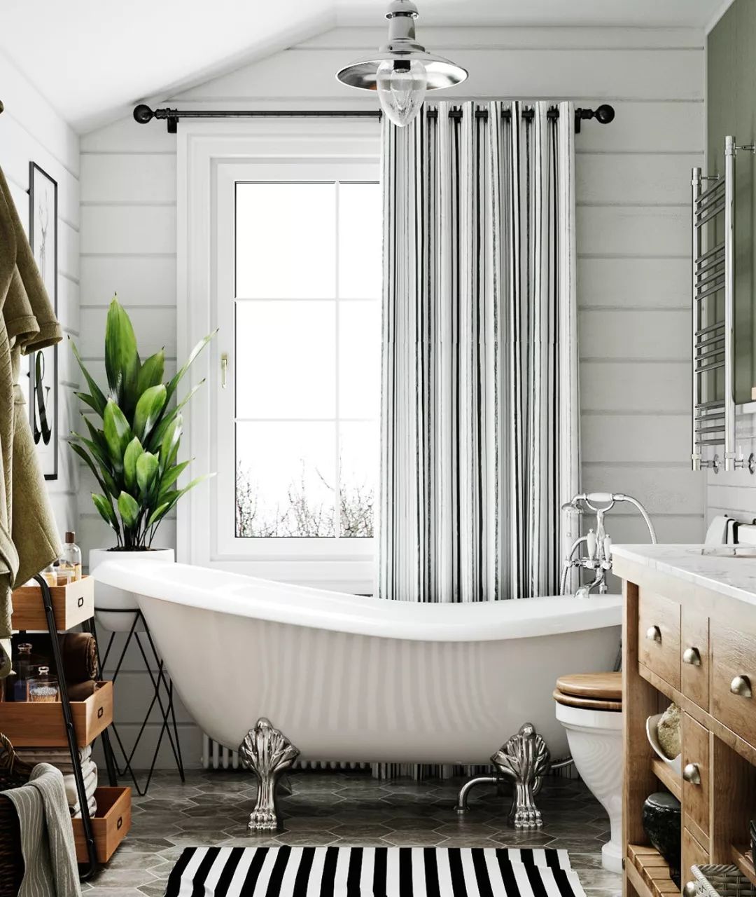 已经装修好的房子想装浴缸,你们新家装修会装浴缸吗