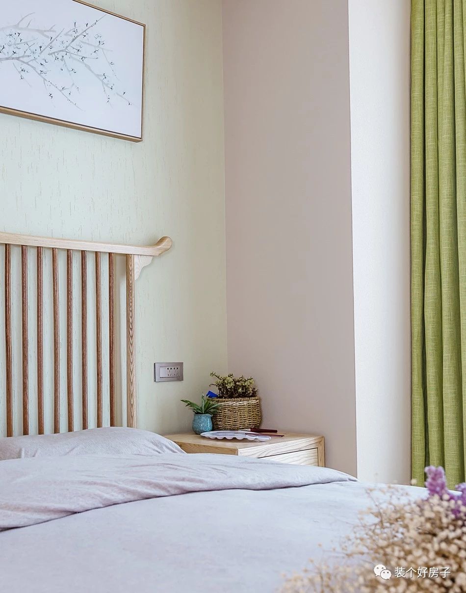 禅意新中式极简茶室风格,原木色书房客厅茶室一体化效果图