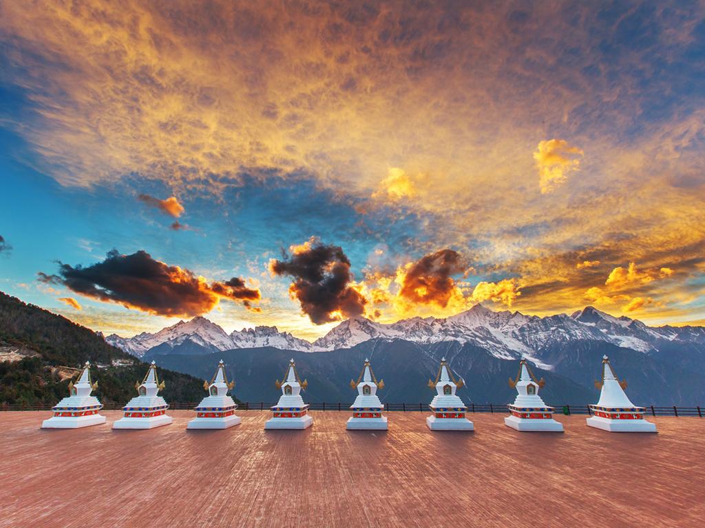 媲美西藏的美景,梅里雪山下的天堂秘境雨崩