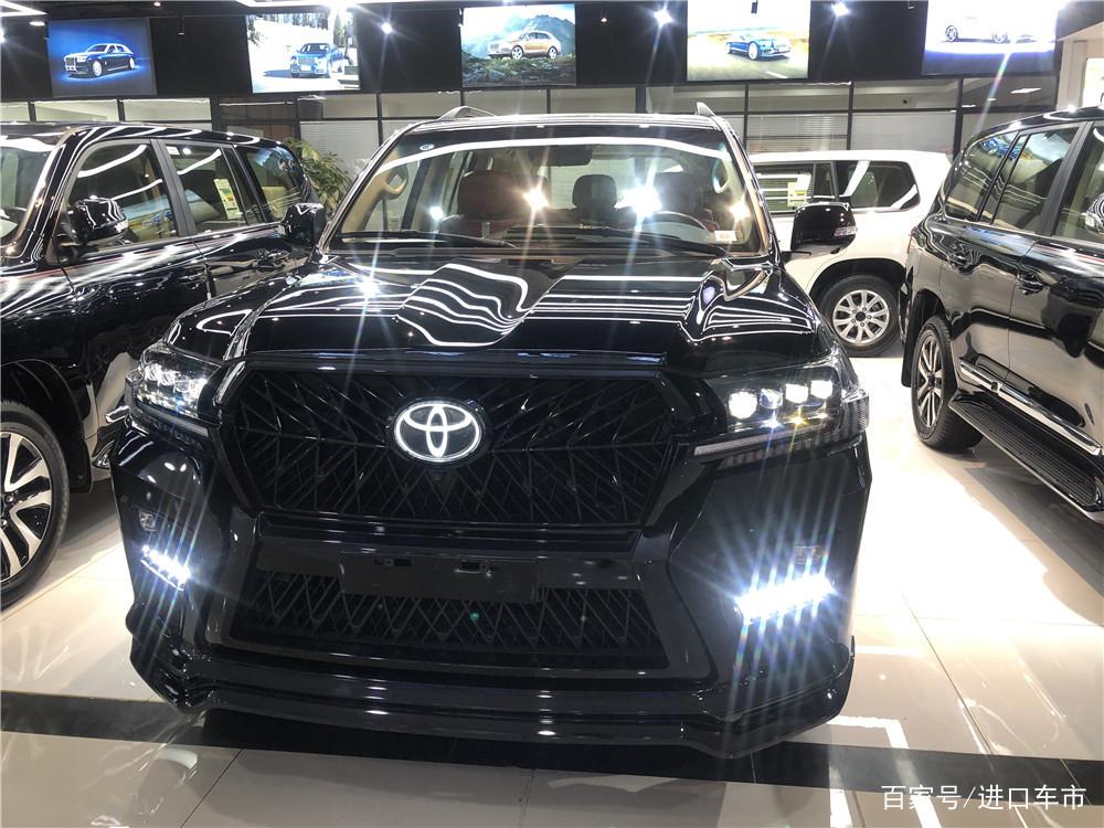 2022款丰田酷路泽5700顶配黑武士,10款美规酷路泽5700升级黑武士