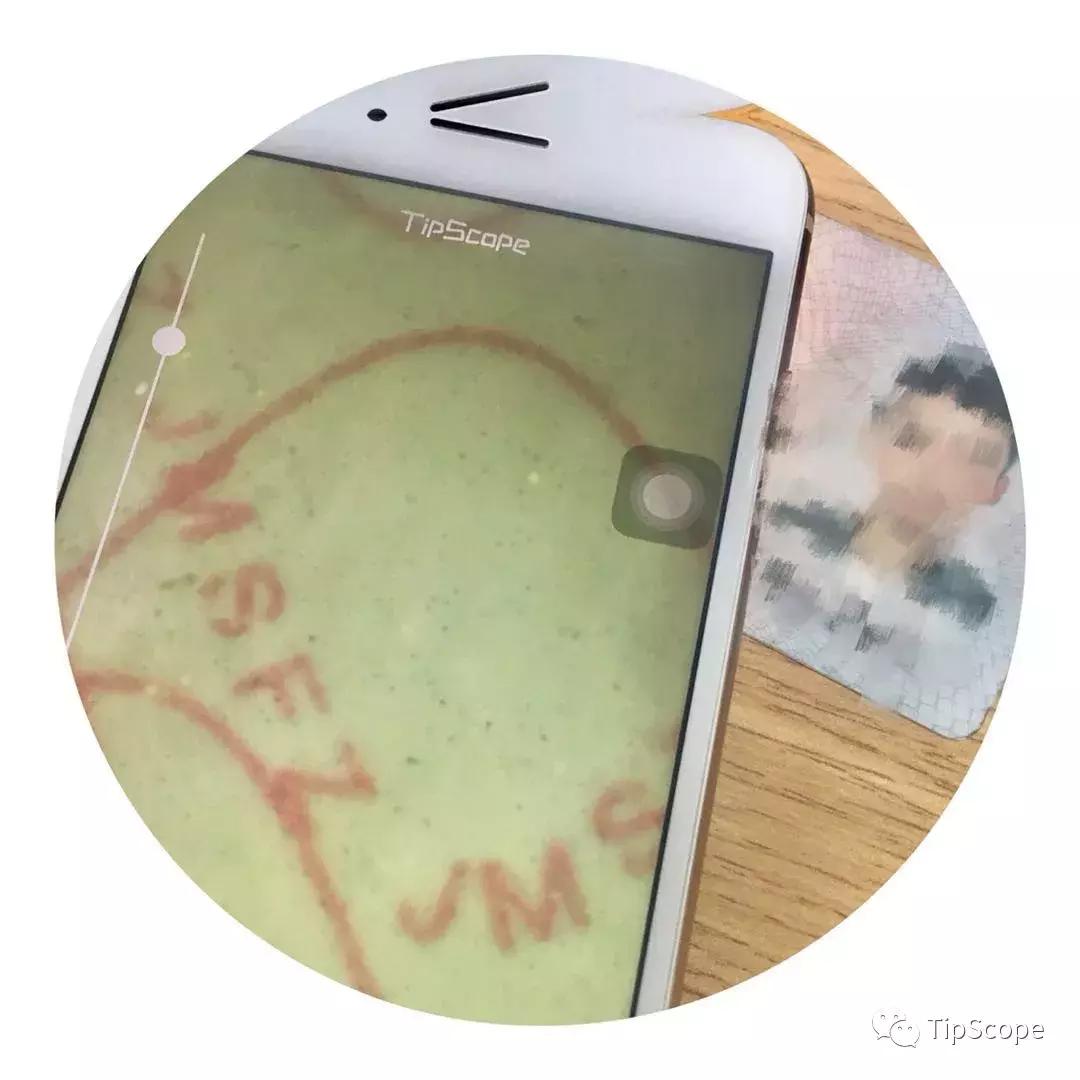 tipscope便携式手机显微镜,送给孩子的科学玩具