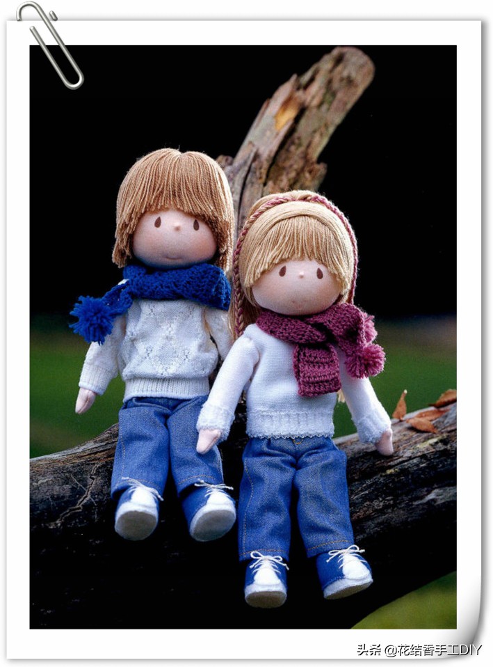 手工布娃娃玩偶古装,手工布娃娃玩偶针织幼儿园