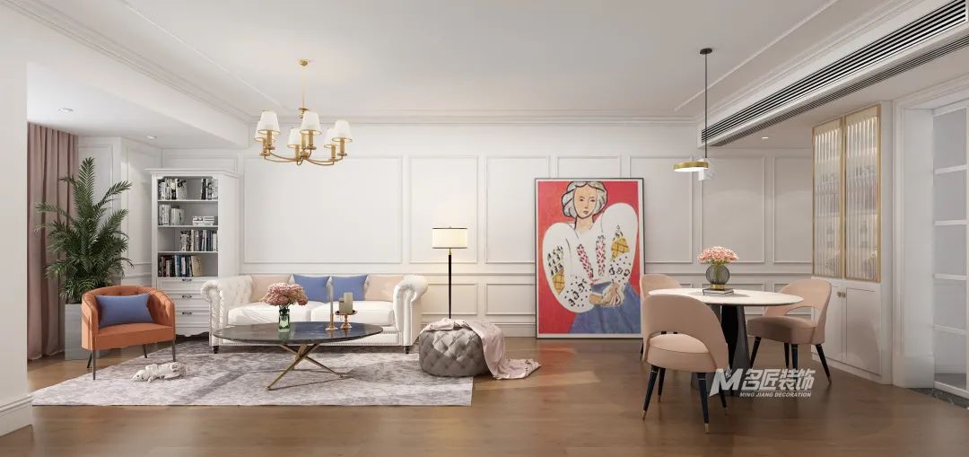 小姐姐装修新家极简,小姐姐100平方的装修