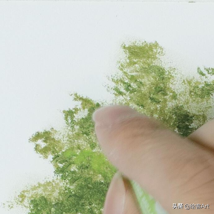 儿童油画棒初学者入门作品,儿童油画棒初学者入门简单出效果