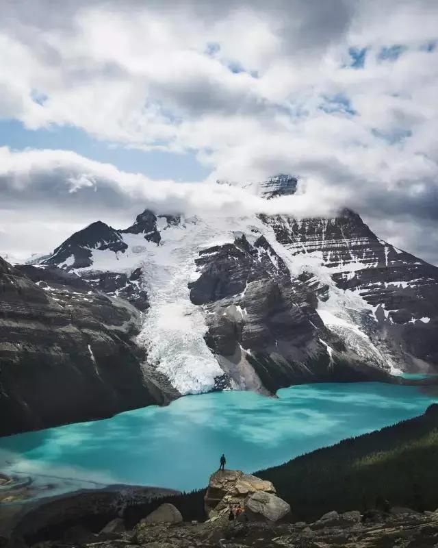 南极孤独雪山风景,小众但雄伟的雪山
