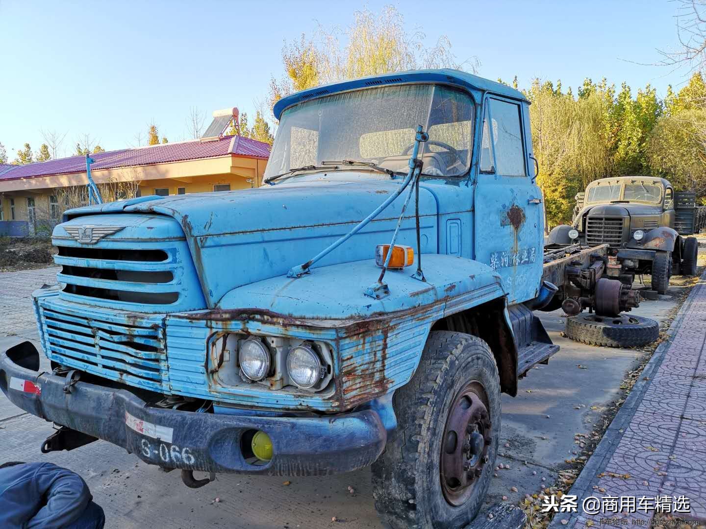 日野KB222型8吨载重汽车,一代经典日野卡车