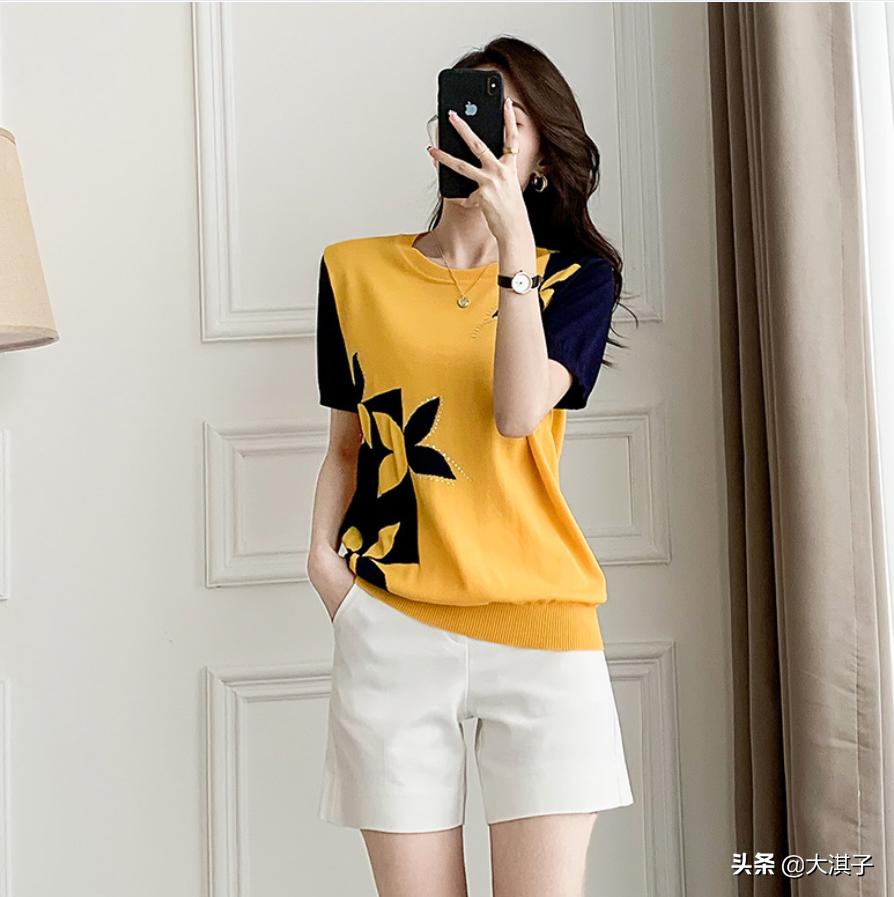 有的t恤特显壮,有一件百搭的t恤