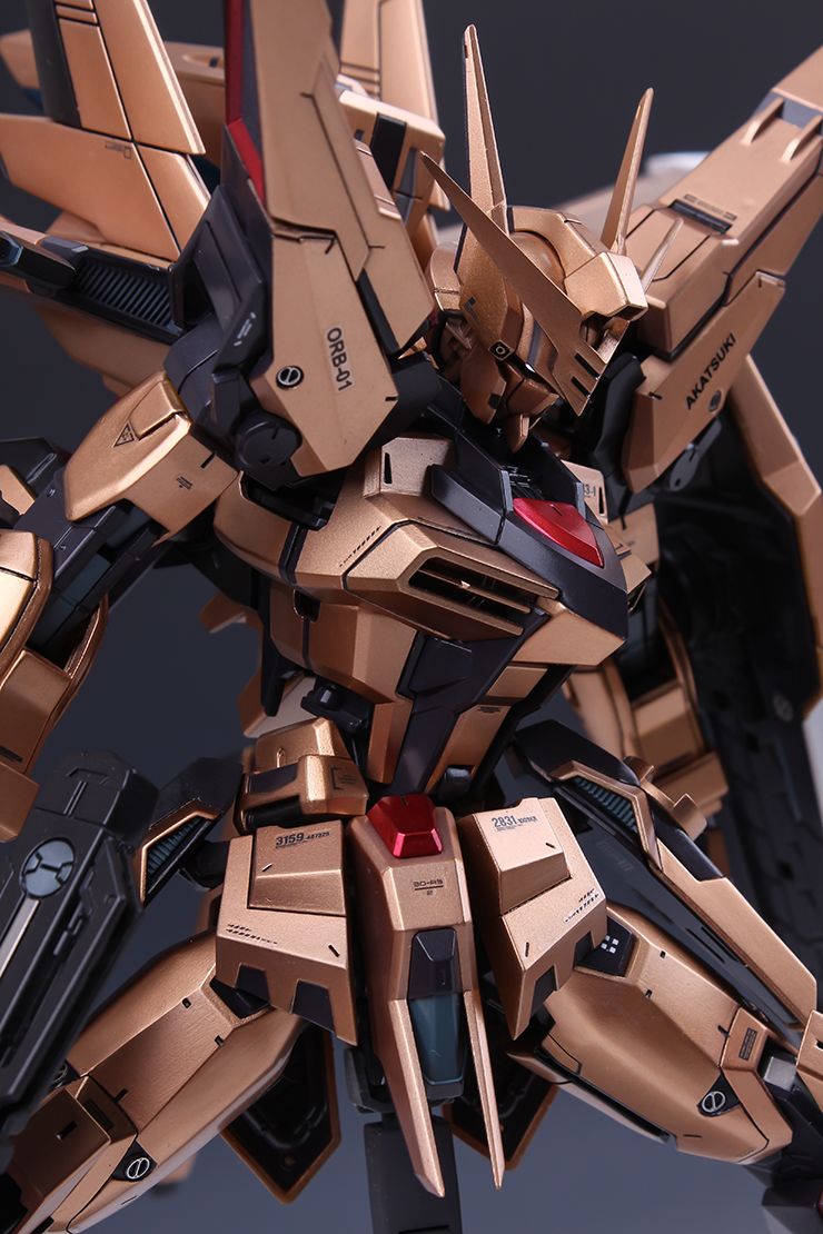 佳作：瘦脸神技，黄金拂晓高达改造