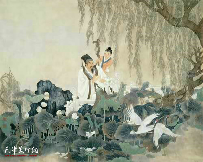 第五届中国当代工笔画大展,工笔人物画展